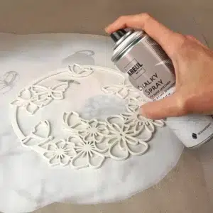 KREUL Chalky-Spray WHITE COTTON kreul-chalky-kreidespray-anwendung-white-cotton-schmetterlingsflug