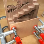 37-15-adventstreppe-deko-laubsaege-dekupiersaege-vorlage-verspannenspannklemmen-sperrholz-holzleim