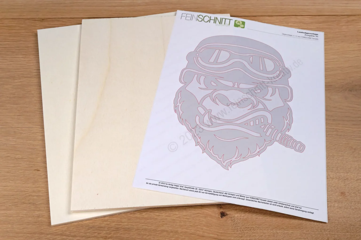 35-01-gorilla-biker-wandbild-laubsaege-dekupiersaege-vorlage-vorlagenpapier-ausdrucken-kopieren-4-mm-sperrholz