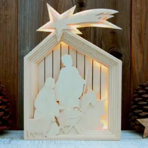 FEINSCHNITTkreativ 25 25-titel-01-stall-von-bethlehem-krippe-laubsaege-dekupiersaege-vorlage