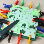 31-10-wandbild-aloha-deko-sommer--laubsaege-dekupiersaege-vorlage-schicht-1-2-3-verleimen-verspannen-spannklemmen-leim