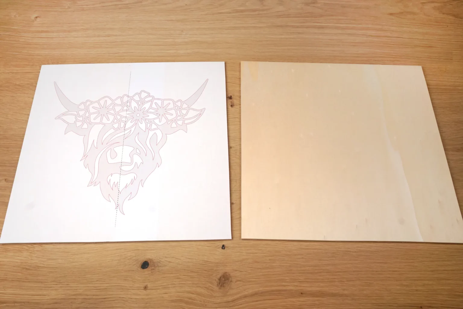 32-03-almabtrieb-wandbild-laubsaege-dekupiersaege-vorlage-platte-zuschneiden-zwei-gleichgrosse-teile