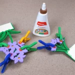 34-11-fruehlingsblueher-deko-laubsaege-dekupiersaege-vorlage-blueten-auf-stiel-aufleimen-verspannen-spannklemmen