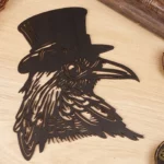 36-titel-01-stattlicher-rabe-wandbild-laubsäge-dekupiersaege-vorlage