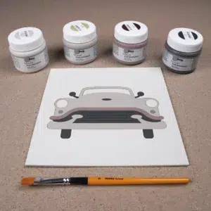 Chalky-Kreidefarbe MILD MOCCA kreul-chalky-kreidefarbe-anwendung-oldtimer-amischlitten