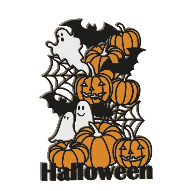 deko-tafel-halloween-schriftzug-wandbild-diy-kuerbis-geister-fledermaeuse-digitale-laubsaegevorlage-feinschnittkreativ