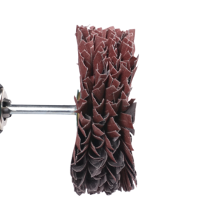 Kemper-Schleifstern (ᴓ 100 mm, 6-mm-Schaft) kemper-schleifstern-100-mm-verschiedene-koernungen-seitenansicht-2