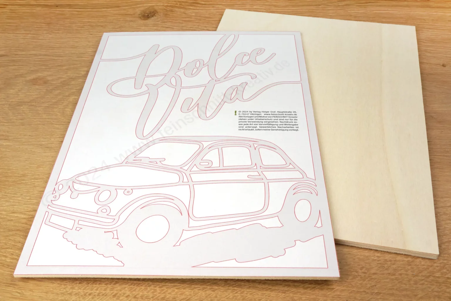 39-05b-la-dolce-vita-wandbild-laubsaege-dekupiersaege-vorlage-stapel-trennen