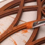 39-14b-gotische-bogen-deko-garten-laubsaege-dekupiersaege-vorlage-farbgestaltung-mit-pinsel-ecken-bestreichen