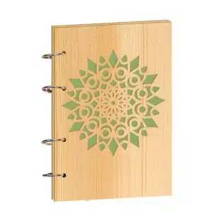 Ringbuch-Cover ROSETTE ringbuch-cover-rosette-notizen-deckel-block-diy-accessoire-digitale-laubsaegevorlage-holz-ganz
