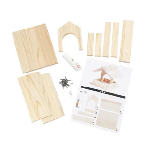 Futterhäuschen (Bausatz) bausatz-rohling-futterhaeuschen-inhalt-2