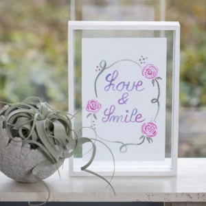 Doppelseitige Bilderrahmen holzprodukte-doppelseitiger-bilderrahmen-holz-glas-anwendungsbeispiel