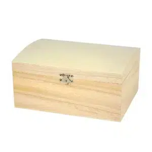 Holztruhe groß holztruhe-gross-rohling-mit-metall-klappverschluss-seitenansicht