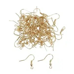 Ohrhaken mit Kugel vergoldet ohrhaken-mit-kugel-vergoldet-100-stueck