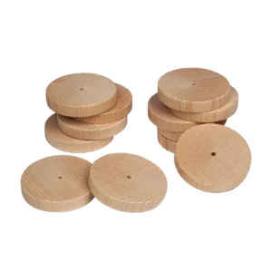 Holzräder flach 60 x 10 mm raeder-reifen-holzraeder-flach-60-mm-100-stueck