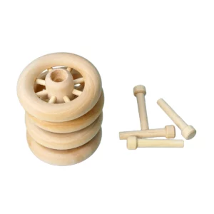 Speichenräder 50 x 10 mm inkl. Achsdübel raeder-reifen-speichenraeder-50-mm-4-stueck-mit-achsduebel