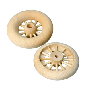 Speichenräder 70 x 16 mm inkl. Achsdübel raeder-reifen-speichenraeder-70-mm-vorne-hinten