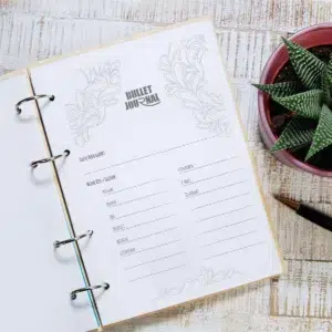 Bullet Journal Inlay ringbuecher-bullet-journal-inlay-kranz-projekt-2