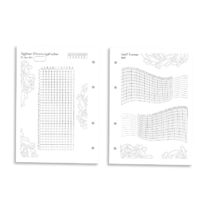 Bullet Journal Inlay ringbuecher-bullet-journal-inlay-kranz-tracker