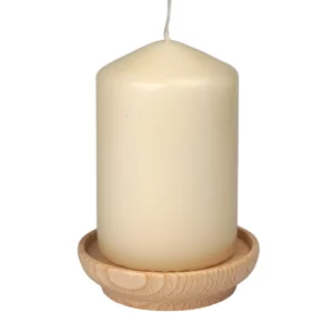 rohling-holz-kerzenteller-72-mm-mit-kerze