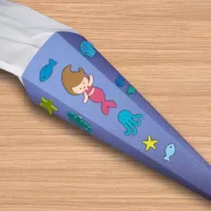 Schultüten-Motive MEERJUNGFRAUEN schultueten-motive-meerjungfrauen-digitale-laubsaegevorlage-feinschnittkreativ-bunt-auf-schultuete-3