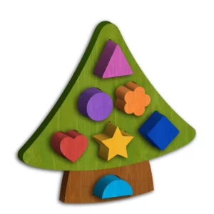 steckspiel-weihnachtsbaum-puzzle-spiel-zeug-diy-holz-kind-digitale-laubsaegevorlage-gefuellt