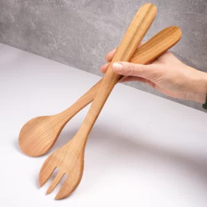 Salatbesteck aus Kirschbaum salatbesteck-aus-holz-kirschholz-35-cm-beispiel-ansicht