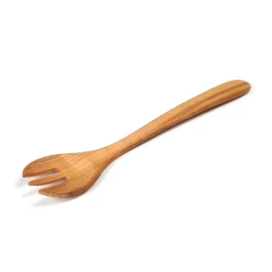 Salatbesteck aus Kirschbaum salatbesteck-aus-holz-kirschholz-35-cm-gabel-ansicht-vorderseite