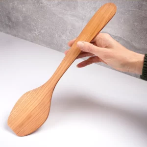 Wokwender aus Kirschbaum wokwender-aus-holz-kirschholz-37-cm-beispiel-ansicht