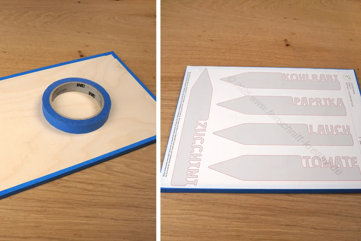 42-02-beetstecker-garten-laubsaege-dekupiersaege-vorlage-multiplex-blue-tape-stapel-fixieren-vorlage-aufkleben