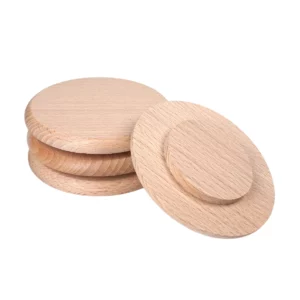 Bierdeckel aus Buchenholz bierdeckel-holz-buche-4-stueck-set