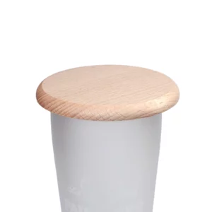 Bierdeckel aus Buchenholz bierdeckel-holz-buche-4-stueck-set-anwendungsbeispiel