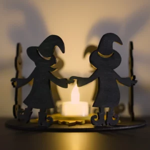 FEINSCHNITTkreativ 44 44-schlussbild-01-hexentanz-halloween-deko-laubsaege-dekupiersaege-vorlage