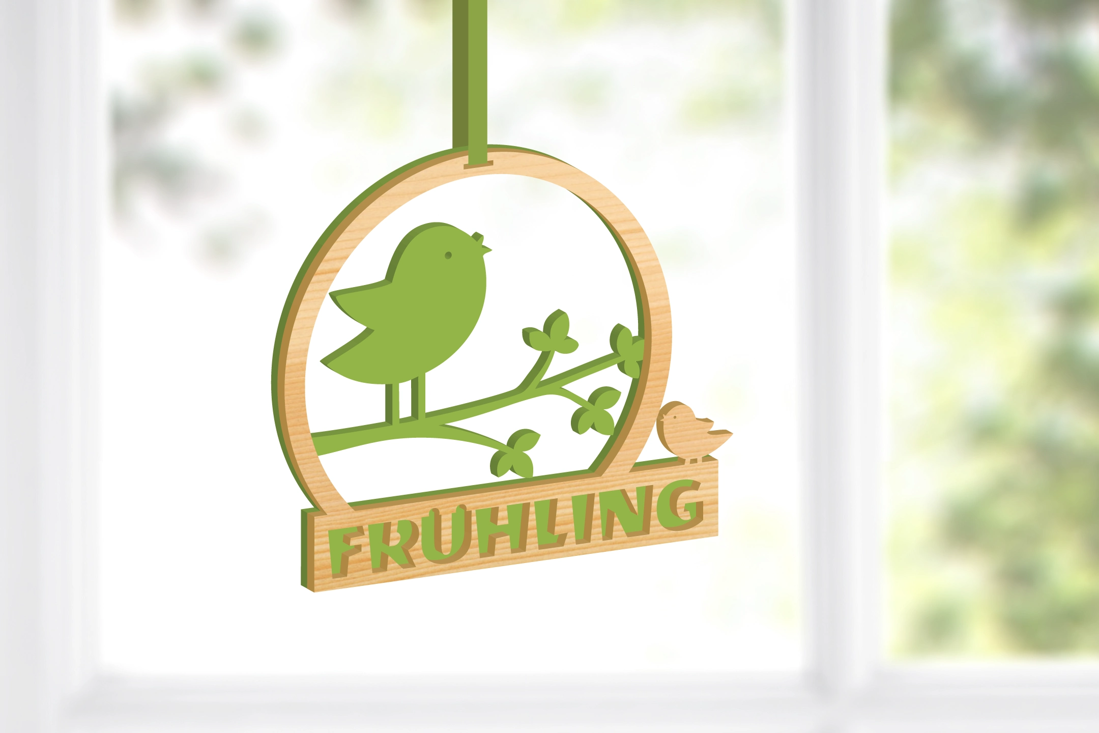 Fensterbild FRÜHLINGSBOTE fensterbild-fruehlingsbote-deko-titel-01--laubsaege-dekupiersaege-vorlage-leim-auf-rueckseite-auftragen-verleimen-spann
