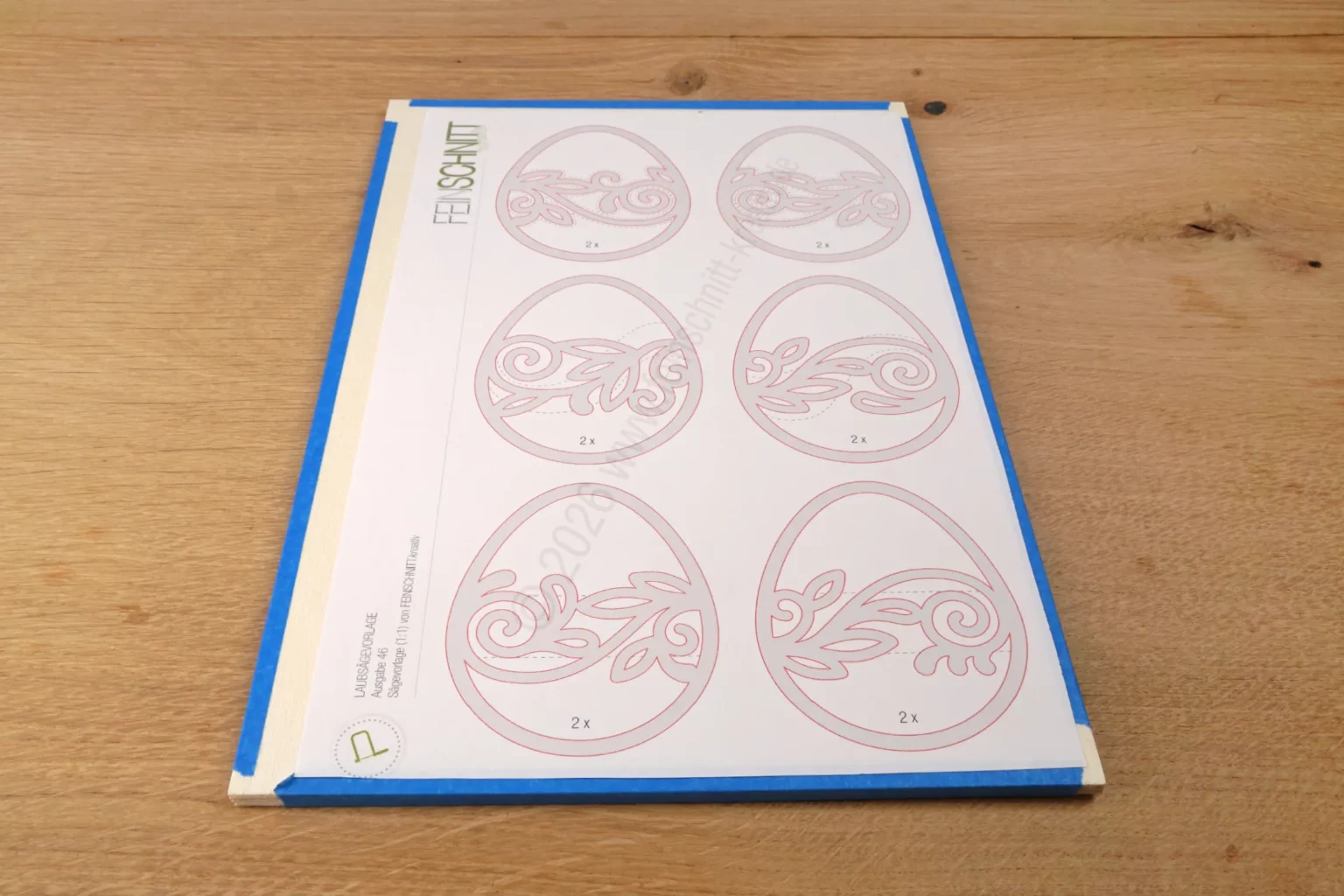 46-04-goldige-ostereier-deko-anhaenger-strauch-ostern-laubsaege-dekupiersaege-vorlage-aufkleben-stapel