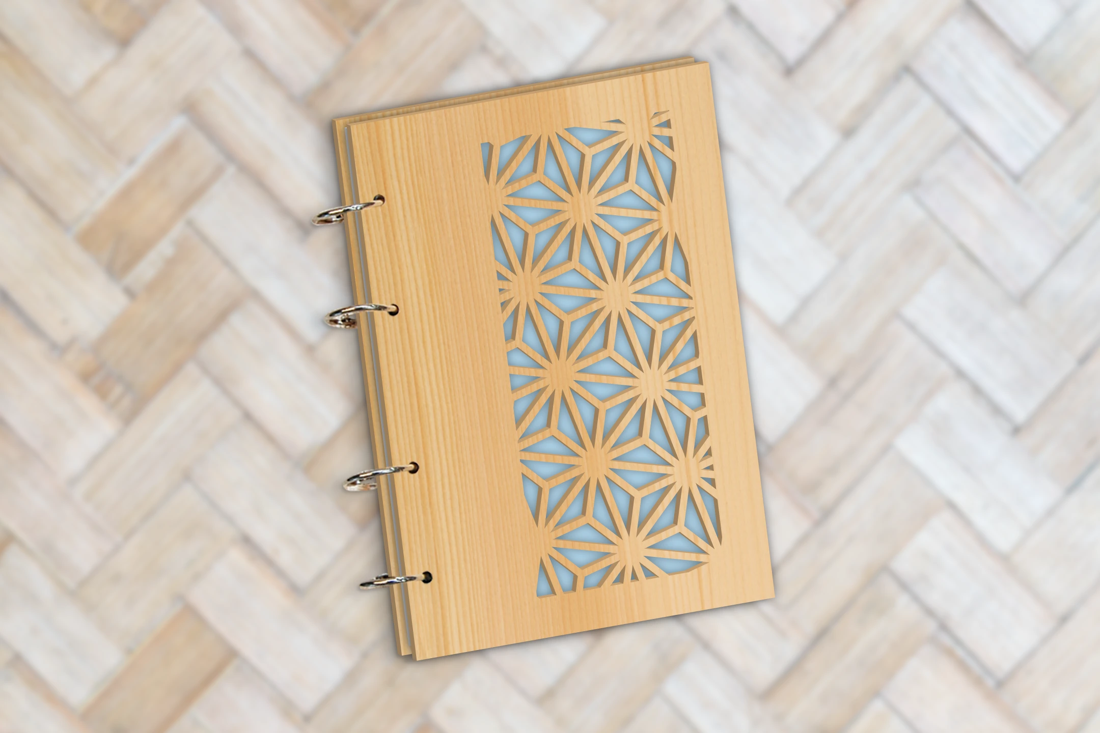 Ringbuch-Cover GEOMETRISCH ringbuch-cover-geometrisch-notizen-deckel-block-diy-accessoire-digitale-laubsaegevorlage-holz-titel