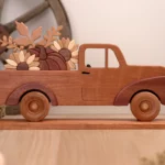 48-titel-1-herbst-ernte-mit-dem-pick-up-intarsie-massivholz-kuerbis-sonnenblume-dekupiersaege-vorlage