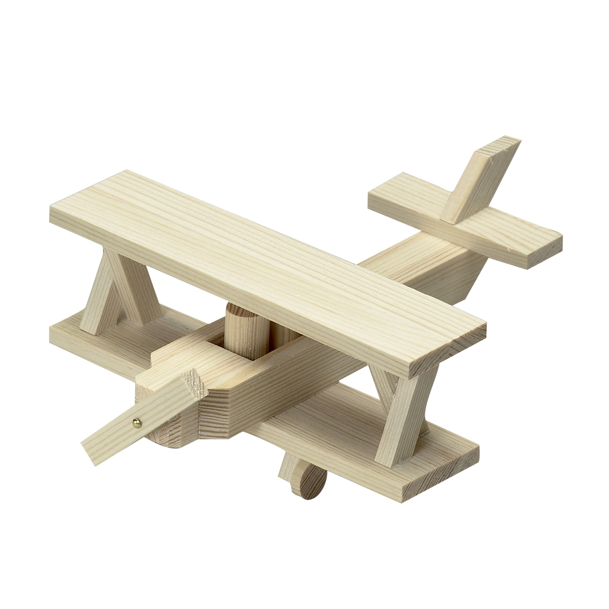 Holzbauset mit Werkzeug im Tragegriff-Karton qualitaets-holzbau-set-pebaro-beispiel-doppeldecker